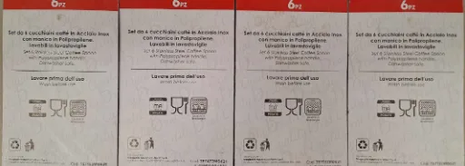 Immagine 2 del prodotto CUCCHIAINO CAFFE' EXAGONA MA MAISON 6 PZ