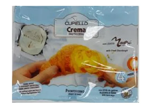 Immagine 1 del prodotto 2920 CORNETTO CURVO CREMA RSPO SG 24 pz 1920g (4pz x 6bu da 320g)