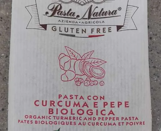 Immagine 2 del prodotto Pasta alla Curcuma e Pepe BIO 250 gr - Penne