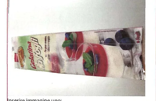 Confezione di GELATINA IN FOGLI