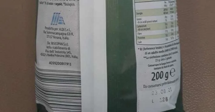 Immagine 6 del prodotto BIO Grissini Multicereali 20g