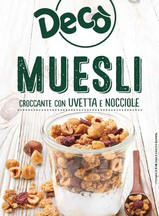 Immagine del prodotto MUESLI UVETTA NOCCIOLE