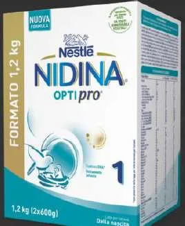 Confezione di NIDINA OPTIPRO 1 (2X600G)