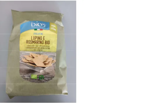 Immagine 1 del prodotto Sfogliatine lupino e rosmarino Bio