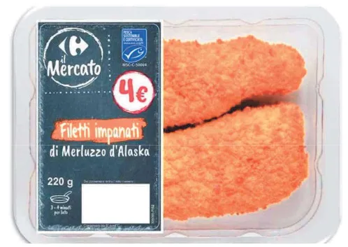Immagine del prodotto Filetti impanati di merluzzo di Alaska