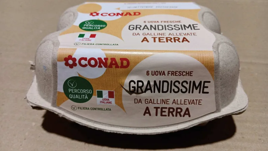 Immagine del prodotto Uova fresche da allevamento a terra Cat A