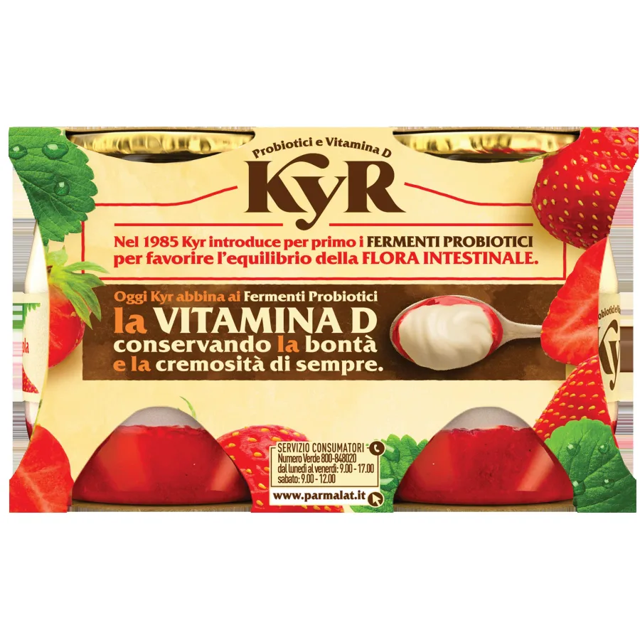 Immagine del prodotto Kyr probiotici e vitamina D - fragola