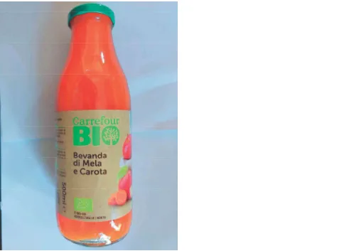 Confezione di Bevanda di mela e carota