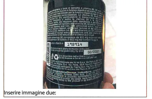Immagine 4 del prodotto CURCUMINA PLUS 95% - 60 compresse -30 compresse