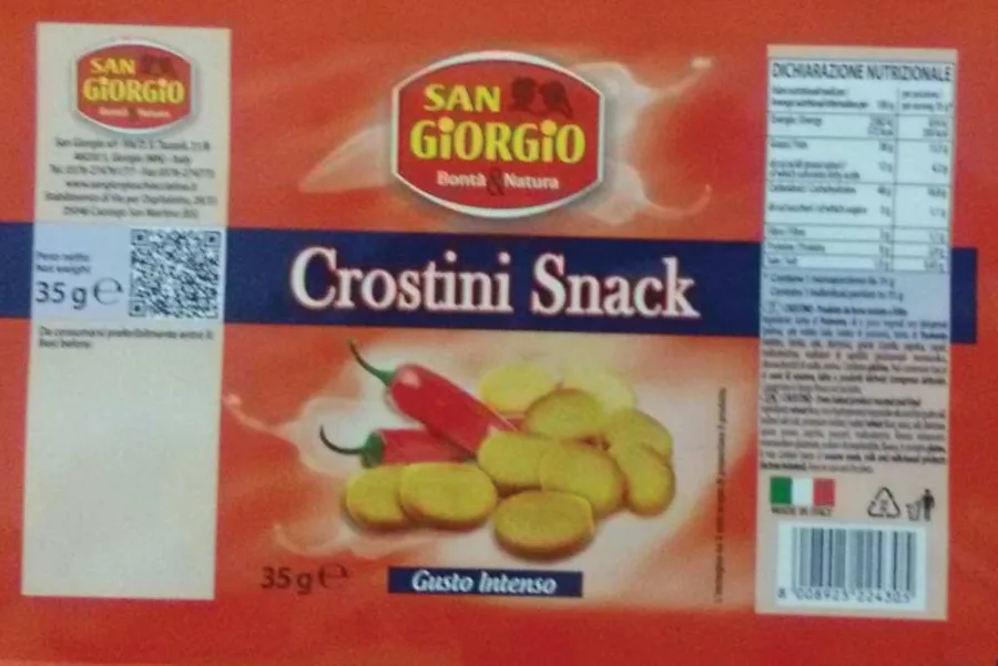 Immagine 1 del prodotto Crostini snack gusto intenso