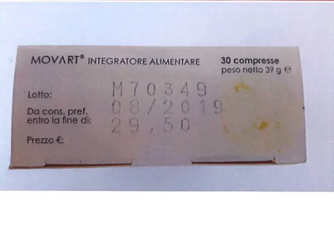 Immagine 2 del prodotto Movart- integratore alimentare a base di curcuma fitosoma ed echinacea