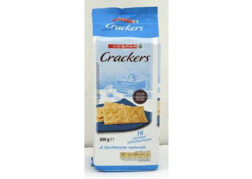 Immagine 1 del prodotto CRACKER SALATO SENZA GRANELLI DI SALE IN SUPERFICIE 500gr