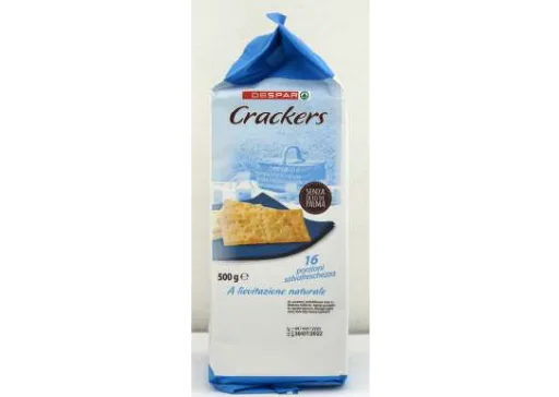 Immagine 2 del prodotto CRACKER SALATO SENZA GRANELLI DI SALE IN SUPERFICIE 500gr