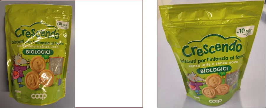 Immagine del prodotto Biscotti per l'infanzia al farro swnza lattte e senza uova