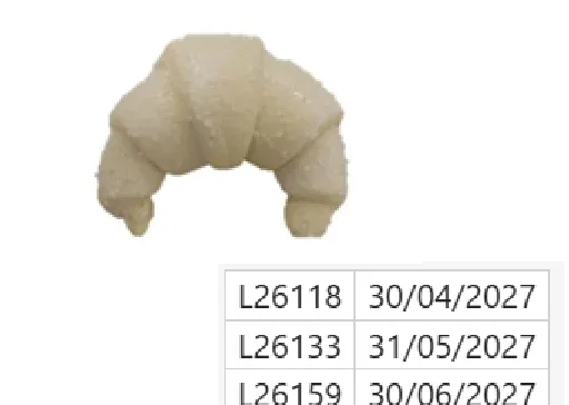 Immagine 2 del prodotto 3011 CORNETTO CURVO EXTRAFARCITURA CONFETTURA ALBICOCCA MADRE DELUXE RSPO SG 54 pz