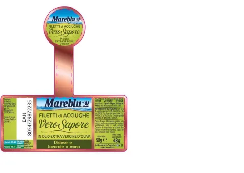 Immagine 2 del prodotto ¿Filetti di Acciughe VEROSAPORE¿ in Olio Extra Vergine d¿oliva