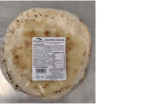 Immagine 1 del prodotto FOCACCIA FRIARIELLI E SALSICCIA 420g