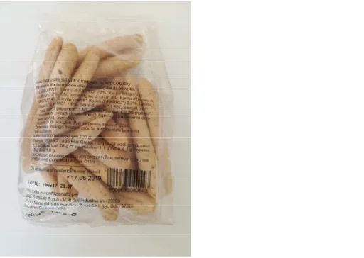 Immagine 2 del prodotto Mini Grissini Semi e cereali il Biologico 100g