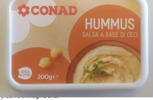 Immagine 1 del prodotto Hummus salsa a base di ceci e tahini