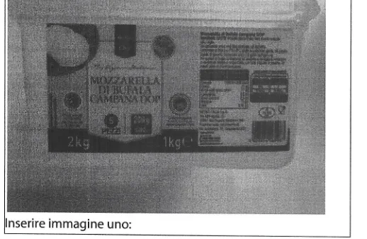 Confezione di MOZZARELLA DI BUFALA CAMPANA DOP - 200G / 125G / 100G VASCHETTA 1KG