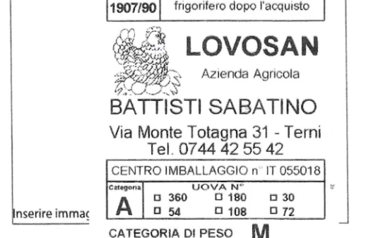 Immagine 2 del prodotto LOVOSAN - AZ. AGR. BATTISTI SABATINO