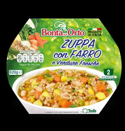 Immagine del prodotto ZUPPA CON FARRO e verdure fresche