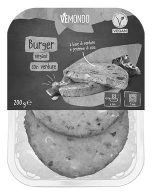 Immagine 1 del prodotto Burger vegani con verdure