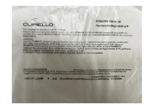 Immagine del prodotto 4000 FILLY CORNETTO CUPIELLO VUOTO - RSPO SG 50 pz