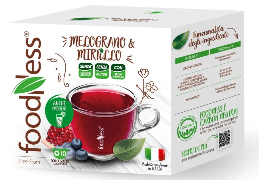 Confezione di MIRTILLO E MELOGRANO DG BOX 10 CAPSULE