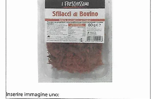 Immagine del prodotto sfilaccio di bovino 80g atm