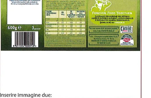 Immagine 2 del prodotto Minestrone sapori orientali 600gr lotto 8011