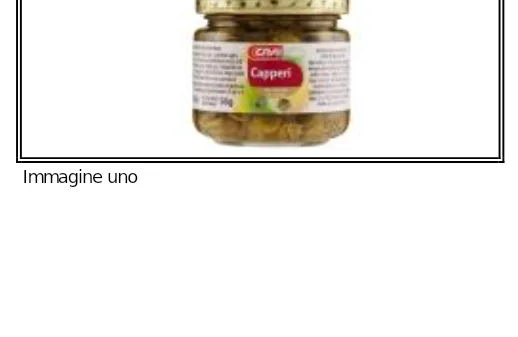 Confezione di CAPPERI CRAI 95g