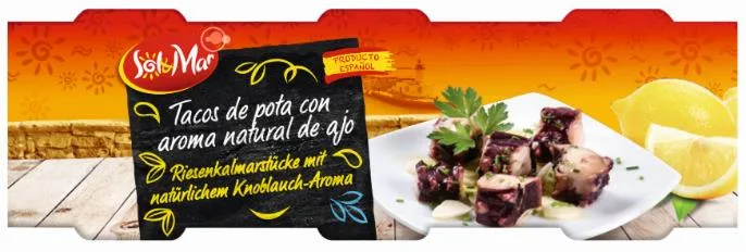 Confezione di Totano gigante in olio di semi di girasole assortito, aglio e paprika