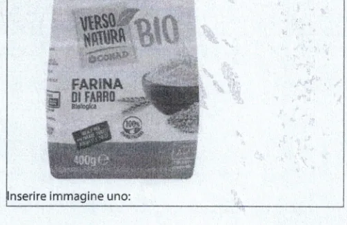 Confezione di FARINA DI FARRO BIOLOGICA
