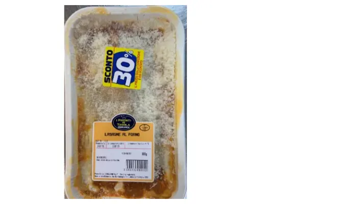 Confezione di LASAGNE AL FORNO