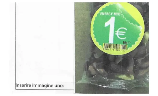 Confezione di ENERGY MIX 80 G