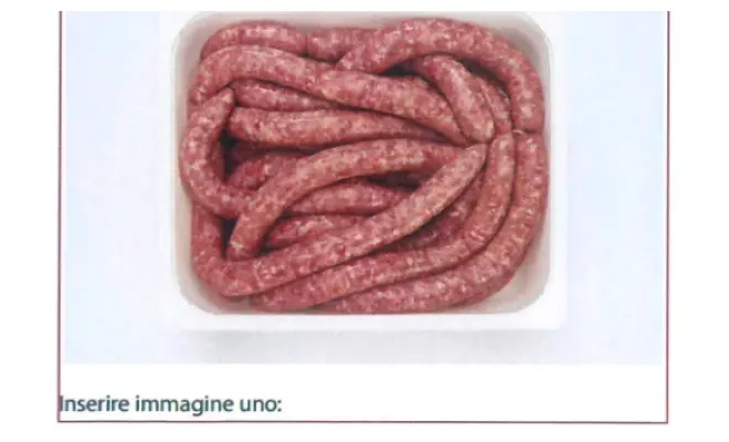 Confezione di Salsiccia