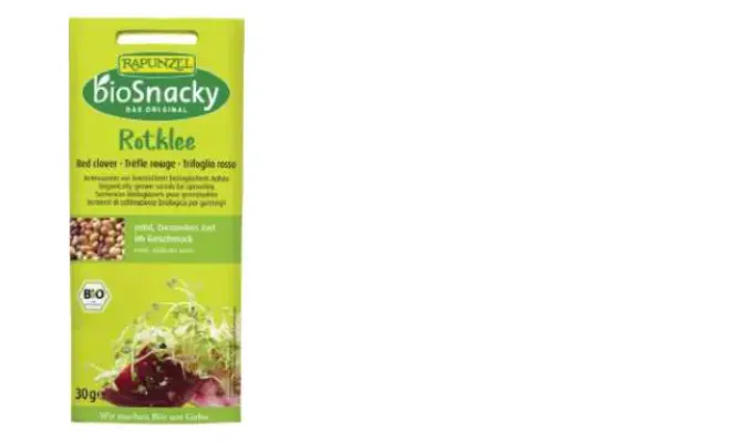 Confezione di Rapunzel Rotklee bioSnacky