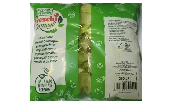 Confezione di Iceberg 250 gr Freschi germogli