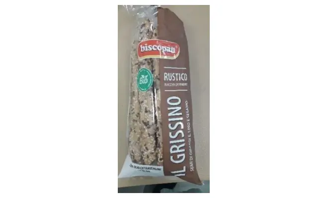 Confezione di IL GRISSINO RUSTICO semi di Girasole, Lino e Sesamo