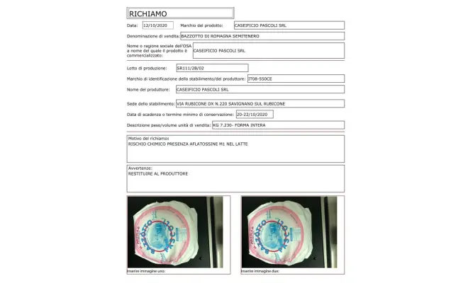 Confezione di Bazzotto di Romagna semitenereo