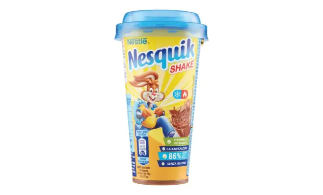 Confezione di Nesquik shake