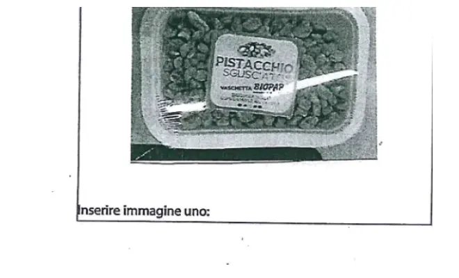 Confezione di PISTACCHIO CRUDO SGUSCIATO