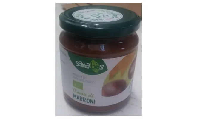 Confezione di CREMA DI MARRONI DA AGRICOLTURA BIOLOGICA