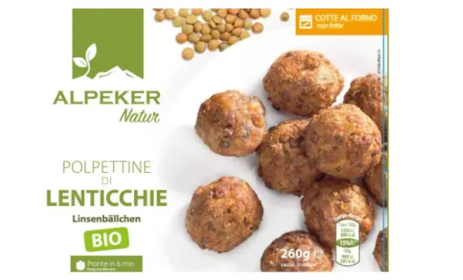Confezione di POLPETTINE DI LENTICCHIE