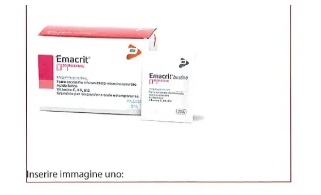 Confezione di EMACRIT BUSTINE