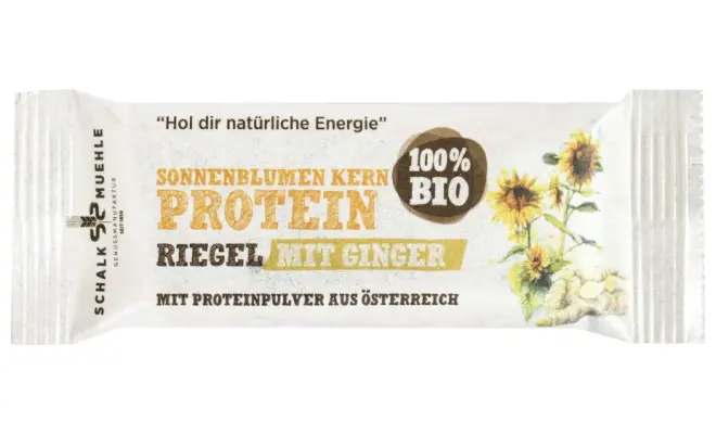 Confezione di PROTEIN RIEGEL SONNENBLUMEN KERN MIT GINGER
