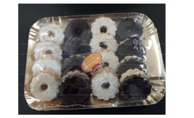 Confezione di Biscotti frolla- Mini-Spitzbuben 250 gr.