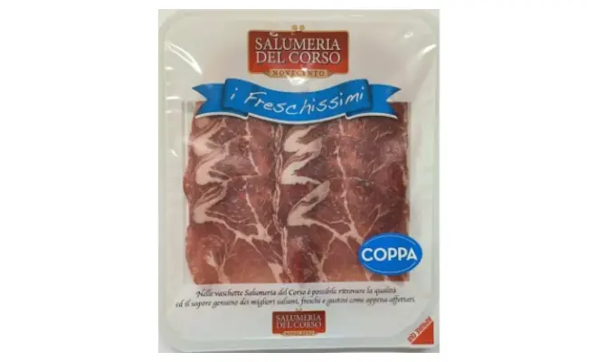 Confezione di COPPA STAGIONATA 90 GR