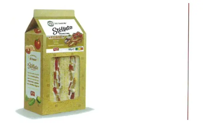 Confezione di Stellato Tramezzino kebab